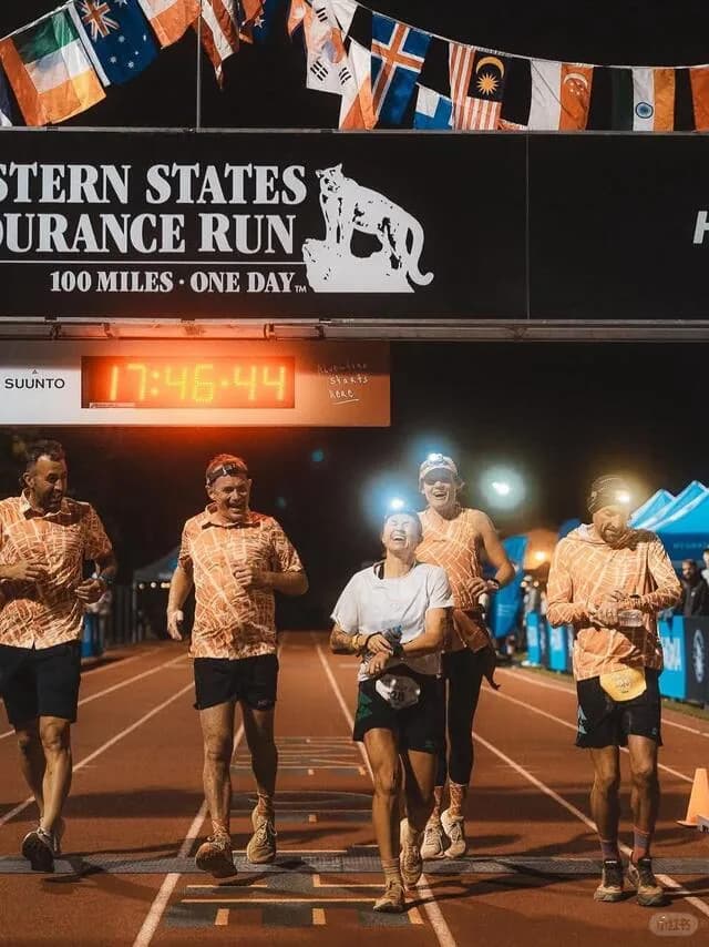 Western States 100 を完走した FRACTEL アスリート Holly Ranson